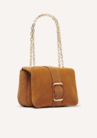 Sac suede teddy puffed