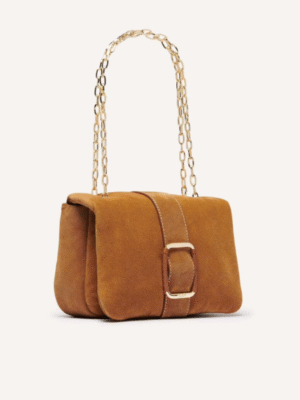 Sac suede teddy puffed