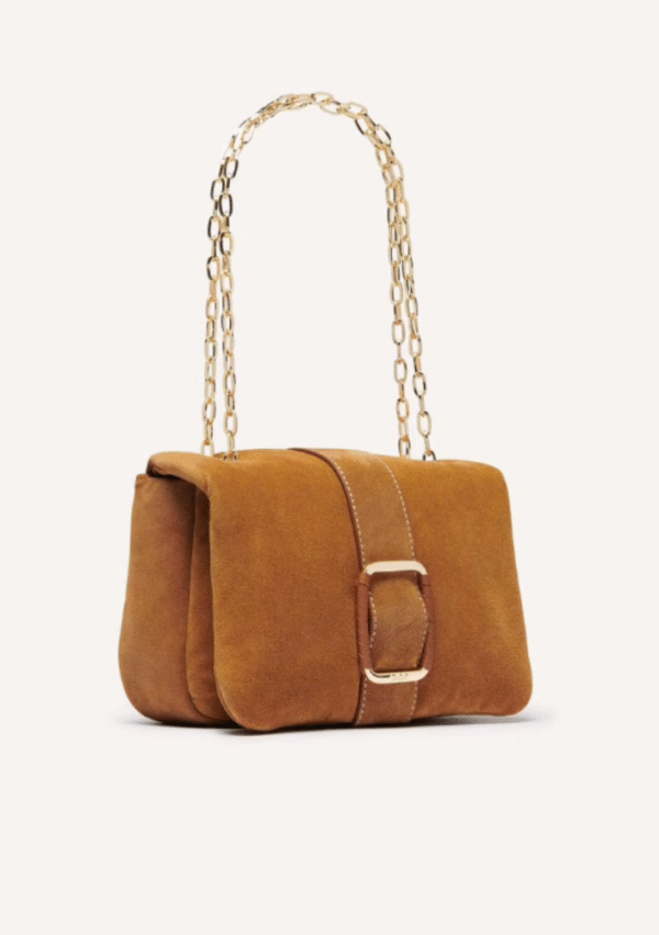 Sac suede teddy puffed