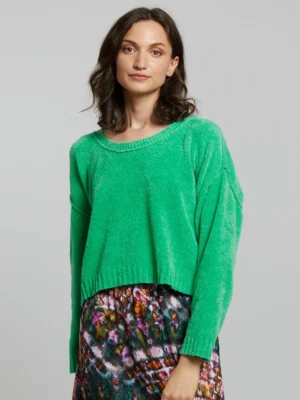 Pilou pull crop
