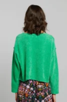 Pilou pull crop