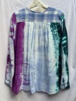 Tie and die blouse