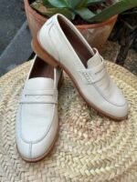 Mocassin cuir